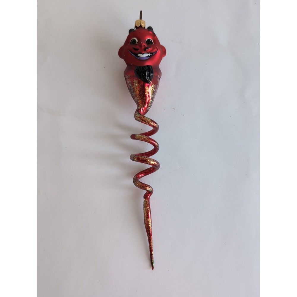 Radko TRICKS FOR TREATS Devil SWIRL HALLOWEEN ORNAMENT Christmas